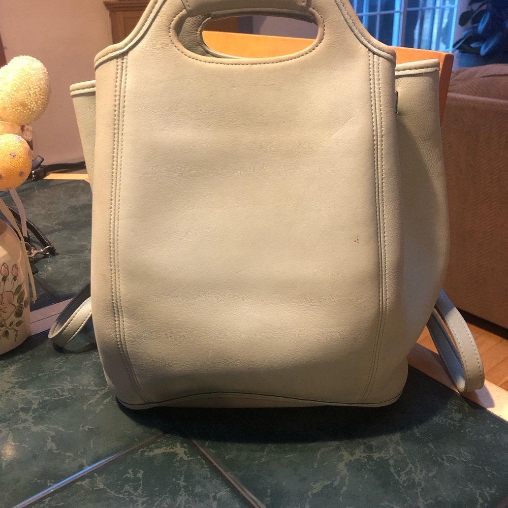 Coach Vintage Mint Green style no 9994 extremely rare backpack